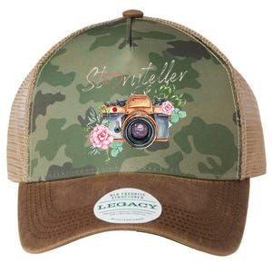 Storyteller Camera Photography Photographer Cameraman Ideas Legacy Tie Dye Trucker Hat