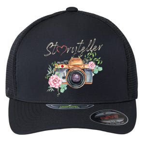 Storyteller Camera Photography Photographer Cameraman Ideas Flexfit Unipanel Trucker Cap