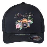 Storyteller Camera Photography Photographer Cameraman Ideas Flexfit Unipanel Trucker Cap