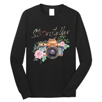 Storyteller Camera Photography Photographer Cameraman Ideas Long Sleeve Shirt