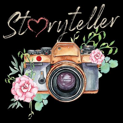 Storyteller Camera Photography Photographer Cameraman Ideas T-Shirt
