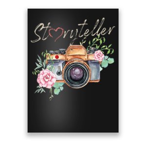 Storyteller Camera Photography Photographer Cameraman Ideas Poster