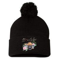 Storyteller Camera Photography Photographer Cameraman Ideas Pom Pom 12in Knit Beanie