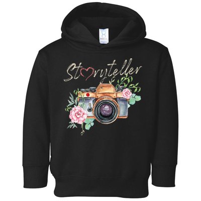 Storyteller Camera Photography Photographer Cameraman Ideas Toddler Hoodie
