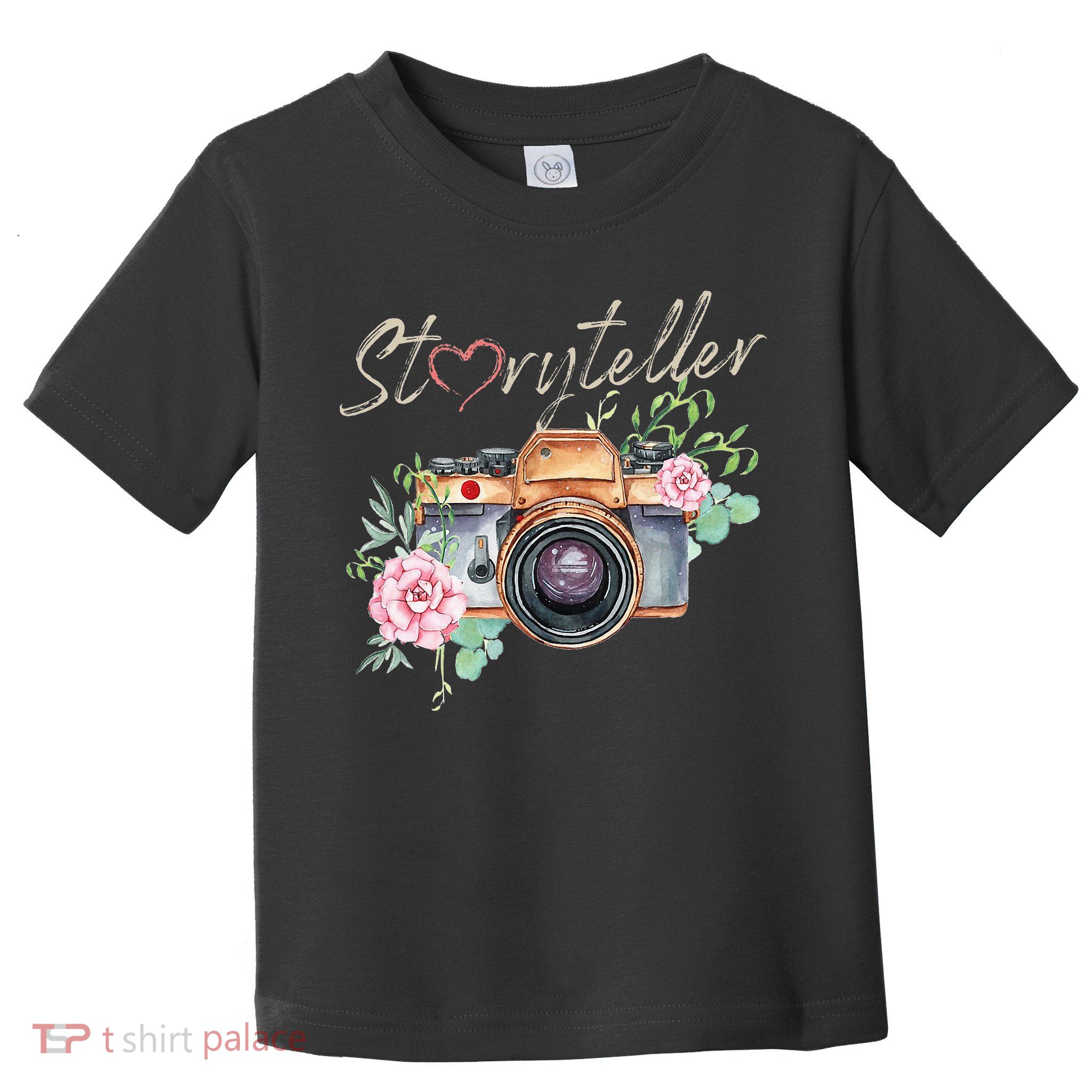Storyteller Camera Photography Photographer Cameraman Ideas Toddler T-Shirt