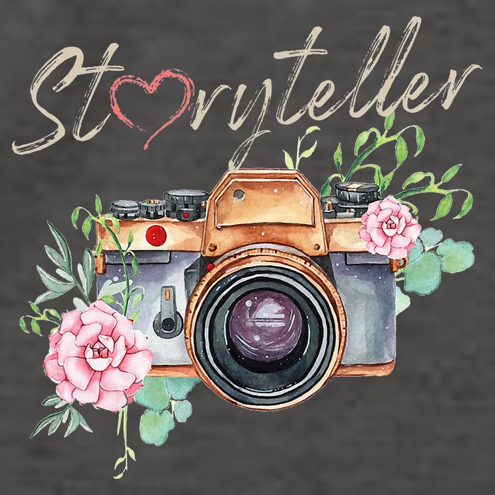 Storyteller Camera Photography Photographer Cameraman Ideas Vector Backpack