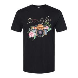 Storyteller Camera Photography Photographer Cameraman Ideas Softstyle CVC T-Shirt