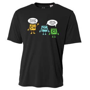 Science Chemistry Periodic Table Funny Scientist Nerd Geeks Cooling Performance Crew T-Shirt