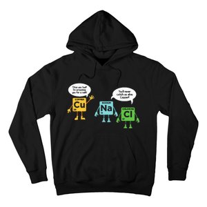 Science Chemistry Periodic Table Funny Scientist Nerd Geeks Hoodie