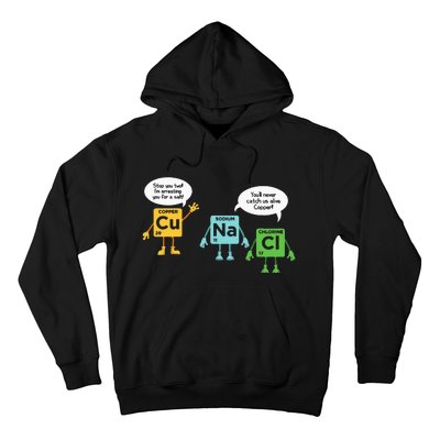 Science Chemistry Periodic Table Funny Scientist Nerd Geeks Hoodie