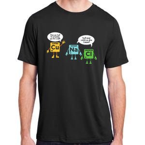 Science Chemistry Periodic Table Funny Scientist Nerd Geeks Adult ChromaSoft Performance T-Shirt