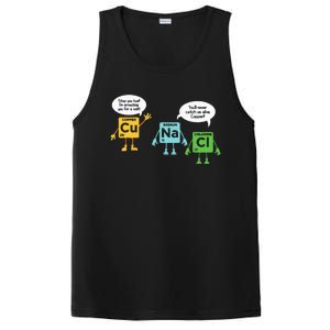 Science Chemistry Periodic Table Funny Scientist Nerd Geeks PosiCharge Competitor Tank