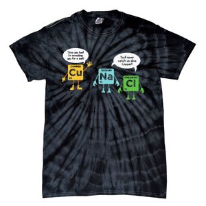 Science Chemistry Periodic Table Funny Scientist Nerd Geeks Tie-Dye T-Shirt