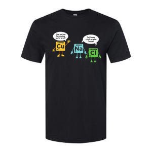 Science Chemistry Periodic Table Funny Scientist Nerd Geeks Softstyle CVC T-Shirt