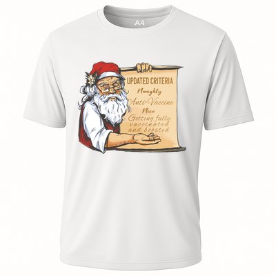Santa Claus Pro Vaccine Christmas List Performance Shirt