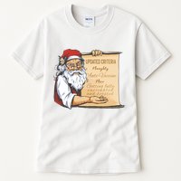 Santa Claus Pro Vaccine Christmas List Tall T-Shirt