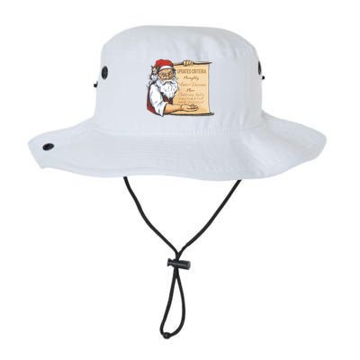 Santa Claus Pro Vaccine Christmas List Bucket Hat