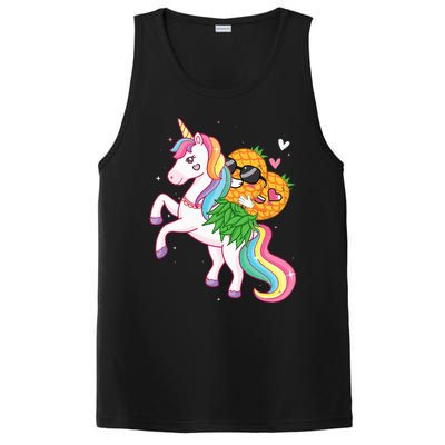 Swingers Couple Pineapple Swinging On A Unicorn Swinger PosiCharge Competitor Tank