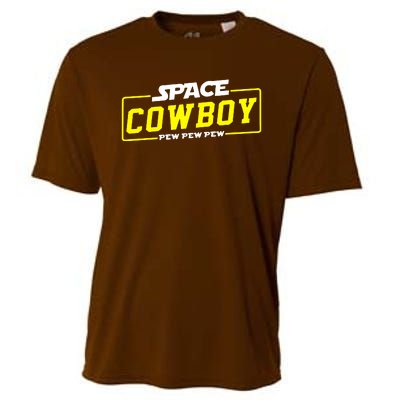 Space Cowboy Pew Pew Pew Cooling Performance Crew T-Shirt