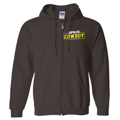 Space Cowboy Pew Pew Pew Full Zip Hoodie