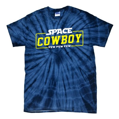 Space Cowboy Pew Pew Pew Tie-Dye T-Shirt