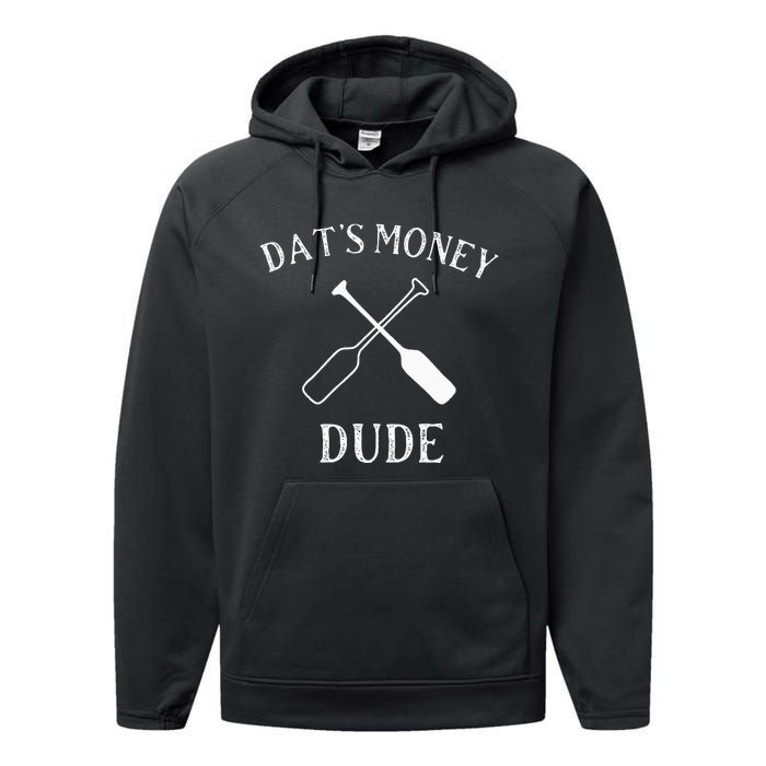 Stale Cracker Put That On A Cracka Dude ThatS Money Dude Performance Fleece Hoodie