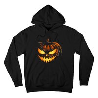 Scary Carved Pumpkin Face Jack O Lantern Halloween Costume Hoodie