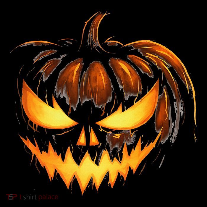 Scary Carved Pumpkin Face Jack O Lantern Halloween Costume 16 in Basic Backpack