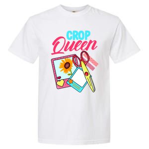 Scrapbook Crop Queen Retreat Hand Crafting Scrapbooking Cool Gift Garment-Dyed Heavyweight T-Shirt