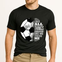 Soccer Christ Quote Cooling Performance Crew T-Shirt