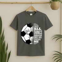 Soccer Christ Quote T-Shirt