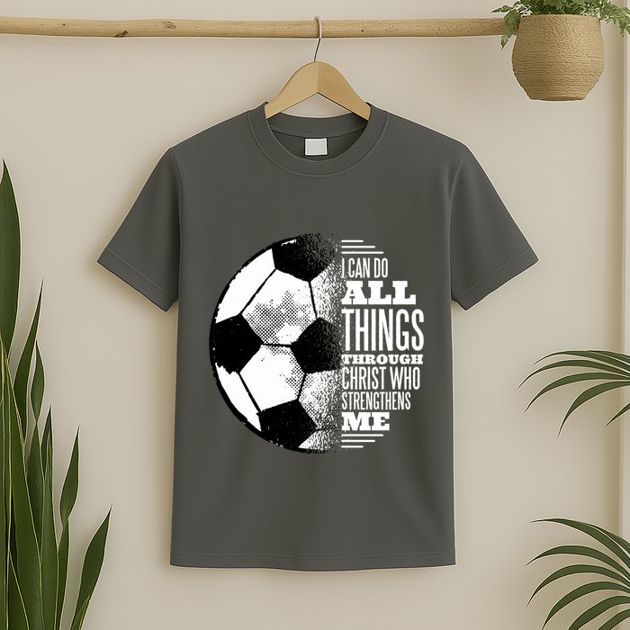 Soccer Christ Quote T-Shirt