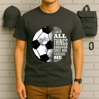 Soccer Christ Quote T-Shirt