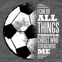 Soccer Christ Quote T-Shirt