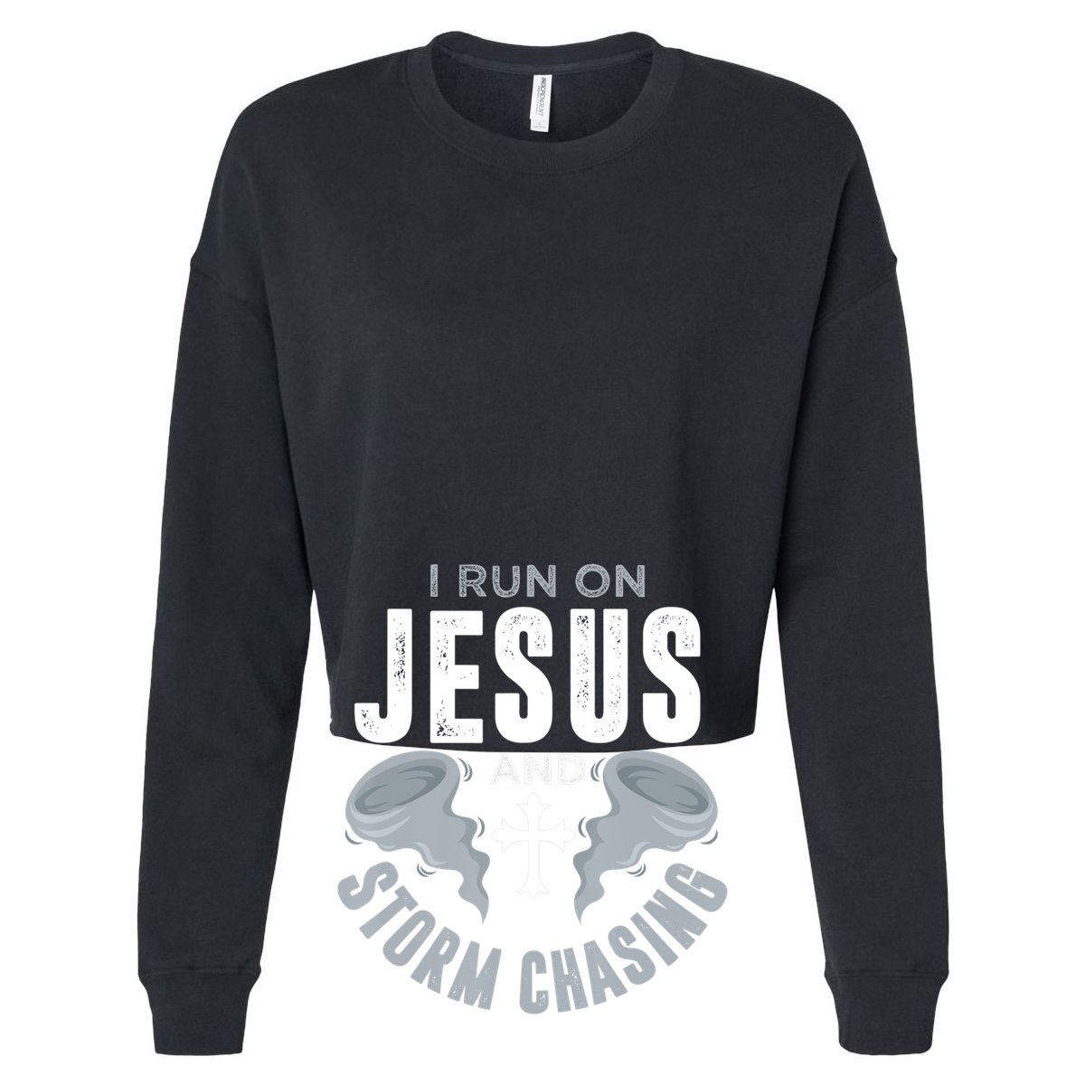 Storm Chaser Run On Jesus And Storm Chasing Tornado Impact Tech Backpack