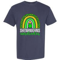 Shenanigans Coordinator Rainbow St Patricks Day Teacher Gift Garment-Dyed Heavyweight T-Shirt