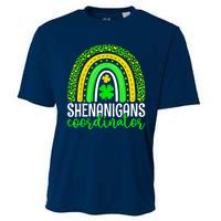 Shenanigans Coordinator Rainbow St Patricks Day Teacher Gift Cooling Performance Crew T-Shirt