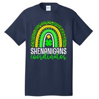 Shenanigans Coordinator Rainbow St Patricks Day Teacher Gift Tall T-Shirt