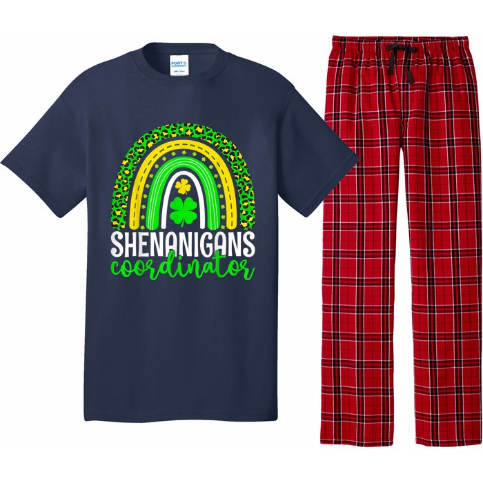 Shenanigans Coordinator Rainbow St Patricks Day Teacher Gift Pajama Set