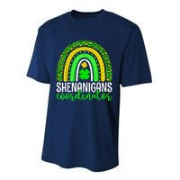 Shenanigans Coordinator Rainbow St Patricks Day Teacher Gift Performance Sprint T-Shirt