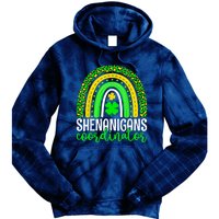 Shenanigans Coordinator Rainbow St Patricks Day Teacher Gift Tie Dye Hoodie