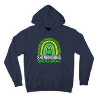 Shenanigans Coordinator Rainbow St Patricks Day Teacher Gift Tall Hoodie