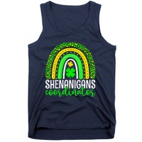 Shenanigans Coordinator Rainbow St Patricks Day Teacher Gift Tank Top