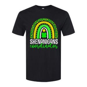 Shenanigans Coordinator Rainbow St Patricks Day Teacher Gift Softstyle CVC T-Shirt