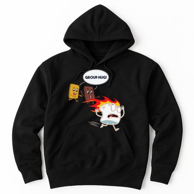 Smores Camping Roasting Outdoor Hoodie