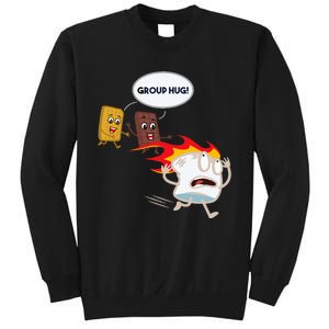 Smores Camping Roasting Outdoor Sweatshirt