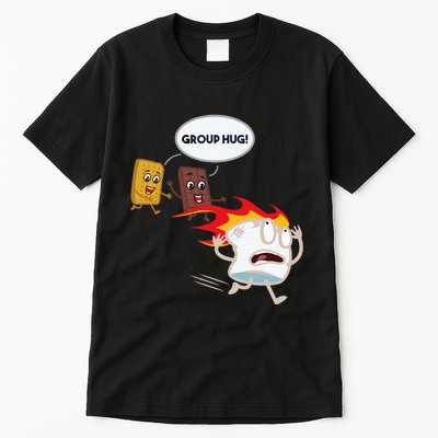 Smores Camping Roasting Outdoor Tall T-Shirt
