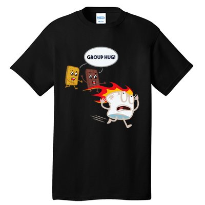 Smores Camping Roasting Outdoor Tall T-Shirt