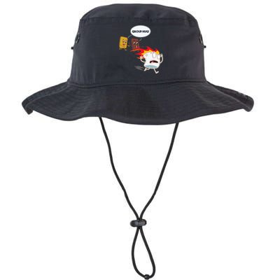 Smores Camping Roasting Outdoor Legacy Cool Fit Booney Bucket Hat