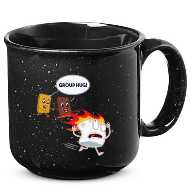 Smores Camping Roasting Outdoor 15oz Campfire Ceramic Mug